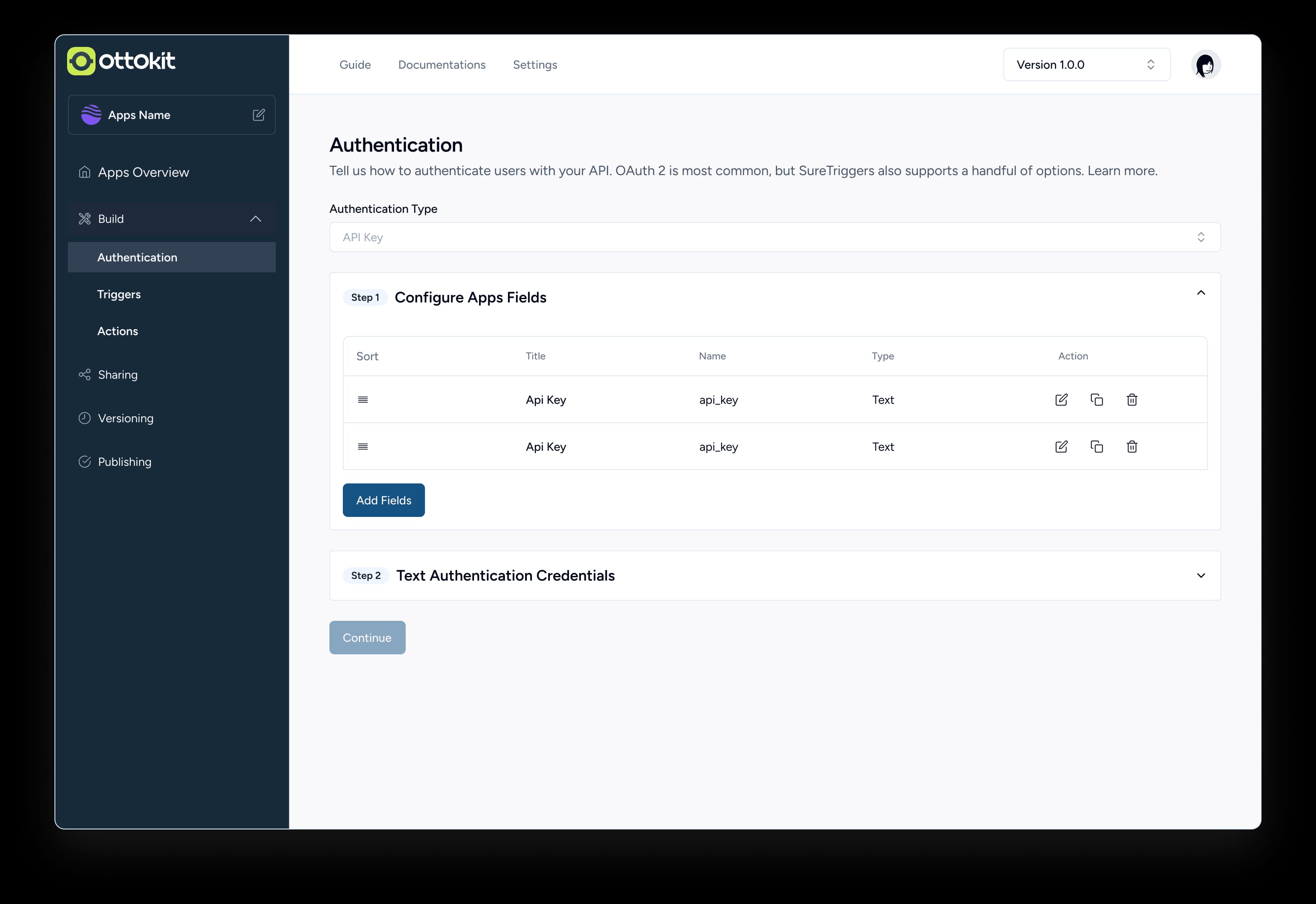 Add Authentication